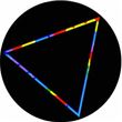 Optikinetics Beam Cassette - Multi Colour Triangle