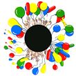 Optikinetics 6" Wheel: Balloons