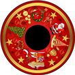 Optikinetics 6" Wheel: Traditional Christmas